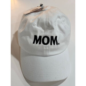Mom Embroidered Cotton Adjustable Baseball Cap One Size NWT
